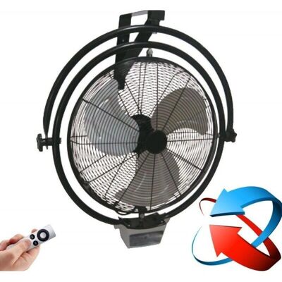 KLASSFAN - WallTurbine - Cromo - 50 cm -Extractor de pared KLASSFAN - WallTurbine - Cromo - 50 cm -Extractor de pared
