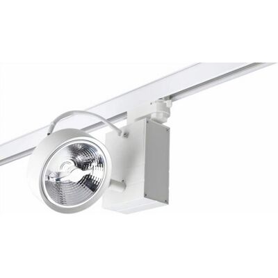 Foclo TC-0484-BLA Proyector de Carril Blanco - LED Foclo TC-0484-BLA Proyector de Carril Blanco - LED