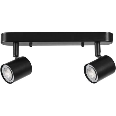 Forlight Keeper Double projecteur ajustable - Noir - Publicité Forlight Keeper Double projecteur ajustable - Noir - Publicité
