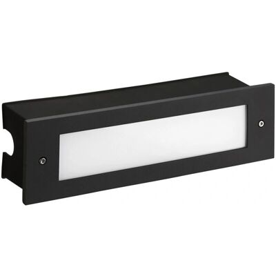 Leds-C4 Micenas Black Outdoor Wall Light - 29.8cm 1215lm 4000K Leds-C4 Micenas Black Outdoor Wall Light - 29.8cm 1215lm 4000K