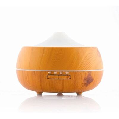 Aroma Diffuser Luftrenare med Flerfärgad LED Trälook Aroma Diffuser Luftrenare med Flerfärgad LED Trälook