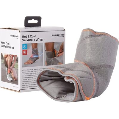 InnovaGoods Cinza/laranja suporte de tornozelo - Ankle support InnovaGoods Cinza/laranja suporte de tornozelo - Ankle support