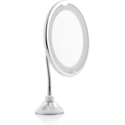 InnovaGoods Mizoom LED Vergrößerungsspiegel - 5x, Weiß InnovaGoods Mizoom LED Vergrößerungsspiegel - 5x, Weiß
