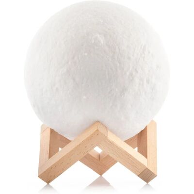 Lampe lune LED rechargeable InnovaGoods Moondy - Lampe de table - Publicité Lampe lune LED rechargeable InnovaGoods Moondy - Lampe de table - Publicité