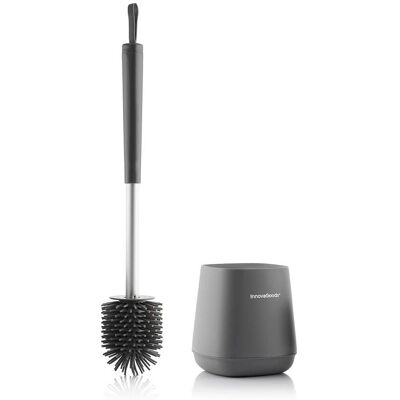 InnovaGoods Cepillo de Inodoro de Goma Kleanu - Escobilla de baño - Gris InnovaGoods Cepillo de Inodoro de Goma Kleanu - Escobilla de baño - Gris