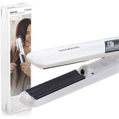 Stemio InnovaGoods 36 W Keramik-Haarglätterer - Dampf, 5 Temperaturstufen Stemio InnovaGoods 36 W Keramik-Haarglätterer - Dampf, 5 Temperaturstufen