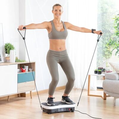 InnovaGoods Vibrationsplade - Fitness, Ergonomisk, Understøtter 120kg InnovaGoods Vibrationsplade - Fitness, Ergonomisk, Understøtter 120kg