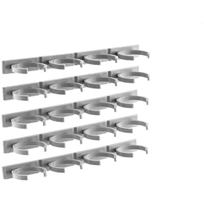 Scaffale per spezie adesivo e divisibile InnovaGoods - 20 barattoli Scaffale per spezie adesivo e divisibile InnovaGoods - 20 barattoli