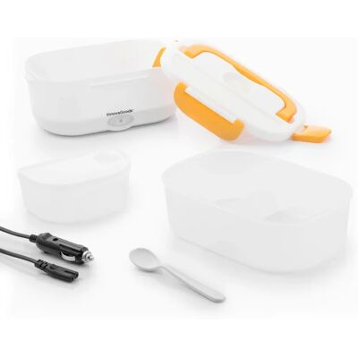 InnovaGoods Sähköinen Lounaslaatikko - Carunch InnovaGoods, 1,05L, Valkoinen/Oranssi, Lämmittää ruokaa InnovaGoods Sähköinen Lounaslaatikko - Carunch InnovaGoods, 1,05L, Valkoinen/Oranssi, Lämmittää ruokaa