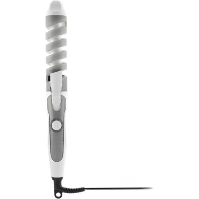 InnovaGoods White/Grey Multifunctional Ceramic Curling Iron - Curling Iron InnovaGoods White/Grey Multifunctional Ceramic Curling Iron - Curling Iron