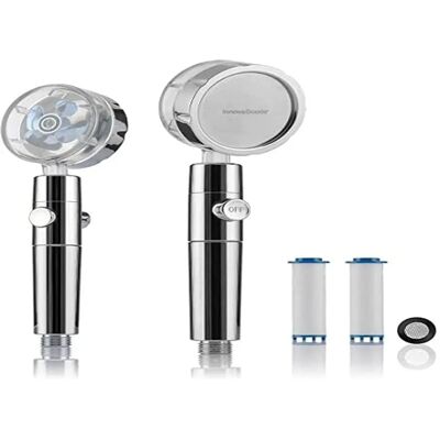 Ducha ecológica InnovaGoods Heliwer - Presión y filtro purificador - Giro 360° Ducha ecológica InnovaGoods Heliwer - Presión y filtro purificador - Giro 360°