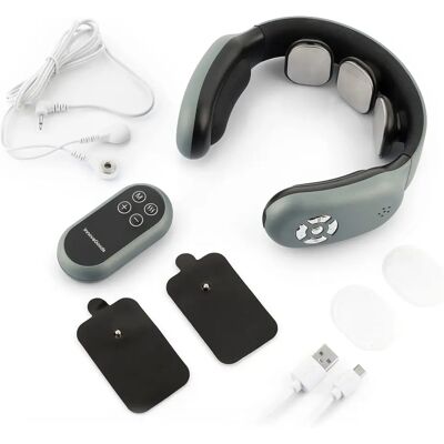 InnovaGoods Wiederaufladbares Nackenmassagegerät Grey - Nackenmassagegerät InnovaGoods Wiederaufladbares Nackenmassagegerät Grey - Nackenmassagegerät