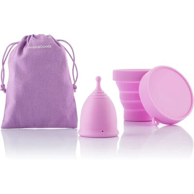 Tazza mestruale Northix L - Ergonomica, Riutilizzabile, 20-25ml Tazza mestruale Northix L - Ergonomica, Riutilizzabile, 20-25ml