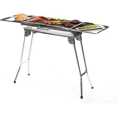 InnovaGoods Stainless Steel Foldable Charcoal BBQ ExelQ InnovaGoods Stainless Steel Foldable Charcoal BBQ ExelQ