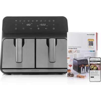 Innovagoods Fryinn Double 8000 - ZWART Innovagoods Fryinn Double 8000 - ZWART