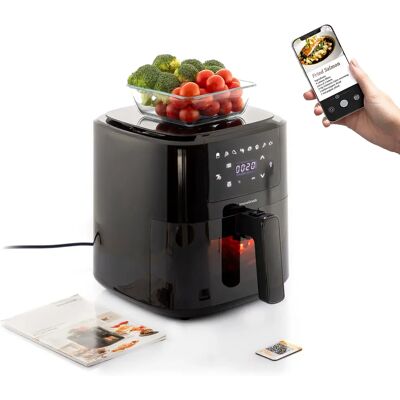 Innovagoods Fryinn Balance 5000 - Fekete rozsdamentes acél Innovagoods Fryinn Balance 5000 - Fekete rozsdamentes acél