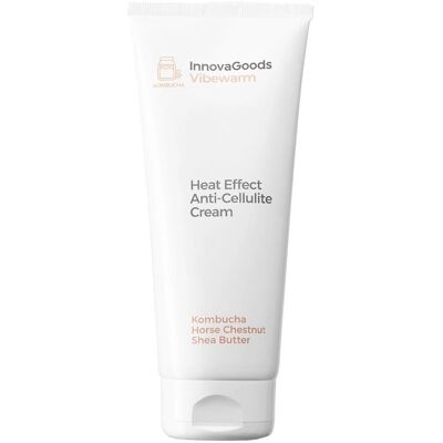 Vegaán Anti-cellulite Krém InnovaGoods Hőhatással - 200ml Vegaán Anti-cellulite Krém InnovaGoods Hőhatással - 200ml