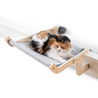 InnovaGoods Cat Hammock - Support 20kg - Space-saving & Easy to Install InnovaGoods Cat Hammock - Support 20kg - Space-saving & Easy to Install