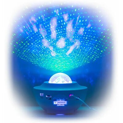 InnovaGoods LED Laser-Sternprojektor - Sternprojektor mit Bluetooth-Lautsprecher InnovaGoods LED Laser-Sternprojektor - Sternprojektor mit Bluetooth-Lautsprecher