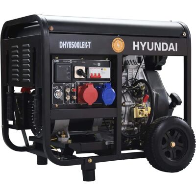 Hyundai - DHY8500LEK-T - 8kVA - Diésel - Generador Hyundai - DHY8500LEK-T - 8kVA - Diésel - Generador
