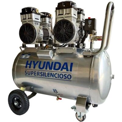 Hyundai HYAC100-3S Compresor Silencioso - 100L - Aire Hyundai HYAC100-3S Compresor Silencioso - 100L - Aire