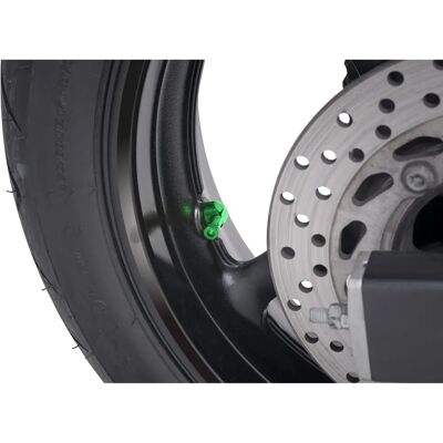 Ensemble de valves Puig 5591V pour motos - Vert, 11mm Ensemble de valves Puig 5591V pour motos - Vert, 11mm