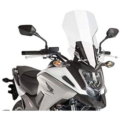 Puig 8910A Motorfietswindscherm - Impactbestendig acryl Blauw Puig 8910A Motorfietswindscherm - Impactbestendig acryl Blauw