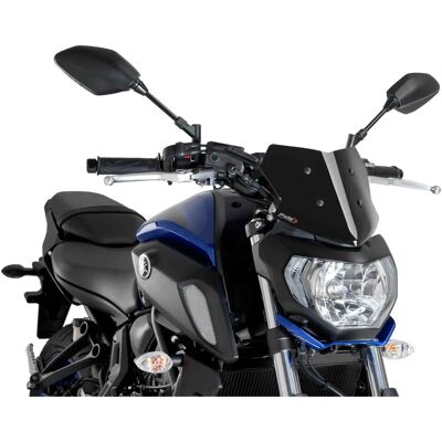 Pare-brise Yamaha MT Puig - Modèle Sport - Noir Pare-brise Yamaha MT Puig - Modèle Sport - Noir