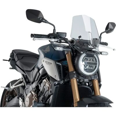 Pare-brise Puig - Transparent - Sport pour Honda CB Pare-brise Puig - Transparent - Sport pour Honda CB