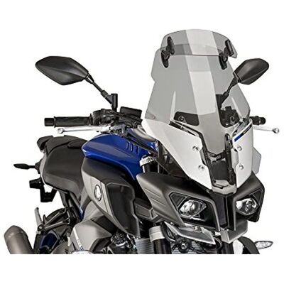 Parabrezza Puig Touring Plus per Yamaha FZ-10/MT-10 - Unisex, Fumé Parabrezza Puig Touring Plus per Yamaha FZ-10/MT-10 - Unisex, Fumé