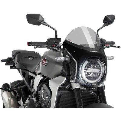 Puig Cb R Neo Sports Cafe Windscreen - Semi-Faired Light Smoke Puig Cb R Neo Sports Cafe Windscreen - Semi-Faired Light Smoke