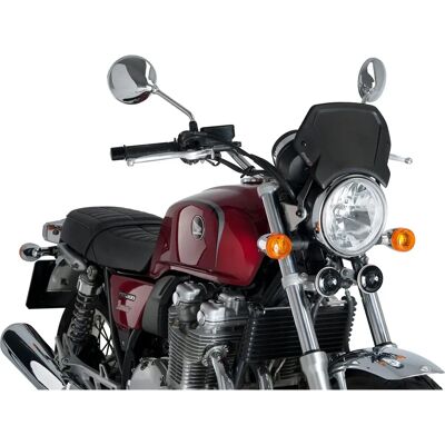 PUIG 3593N Piastra Frontale in Alluminio - Numero Moto PUIG 3593N Piastra Frontale in Alluminio - Numero Moto