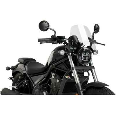 Parabrisas para moto de la nueva generación de PUIG transparente - Accesorios para moto Parabrisas para moto de la nueva generación de PUIG transparente - Accesorios para moto