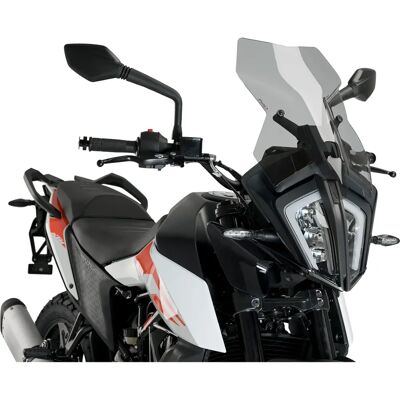 Parabrisas de moto PUIG 20414H con color fumé para KTM 390 ADVENTURE Parabrisas de moto PUIG 20414H con color fumé para KTM 390 ADVENTURE