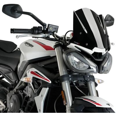 Schermo sportivo Puig Triumph Street Triple R 20-23 - Accessorio moto Schermo sportivo Puig Triumph Street Triple R 20-23 - Accessorio moto