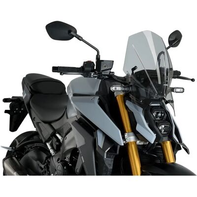 Parabrezza Puig Gsx-S 950 Vetroresina a tinta fumé chiara - Windshield Parabrezza Puig Gsx-S 950 Vetroresina a tinta fumé chiara - Windshield