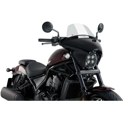 Puig Carenatura Touring Trasparente - Per Honda 1100 Cmx Rebel 2021-2024 Puig Carenatura Touring Trasparente - Per Honda 1100 Cmx Rebel 2021-2024