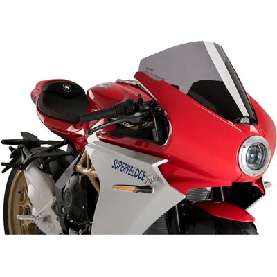 Puig R-Racer Dark Smoke Carenado - Mv Agusta 800 Superveloce 2020-2024 Puig R-Racer Dark Smoke Carenado - Mv Agusta 800 Superveloce 2020-2024
