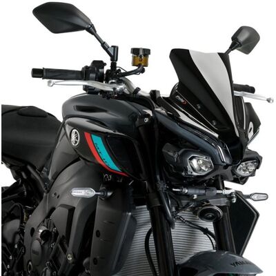 Puig - MT-10 Sport Screen - Nero - 355x330x4mm - Screen Puig - MT-10 Sport Screen - Nero - 355x330x4mm - Screen