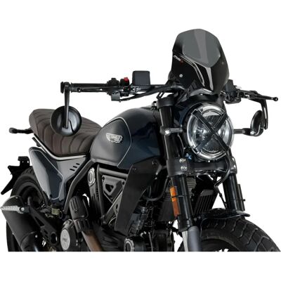 Puig Carenatura Fumo Scuro - Ducati Scrambler 800/Icon/Nightshift - Carena sportiva Puig Carenatura Fumo Scuro - Ducati Scrambler 800/Icon/Nightshift - Carena sportiva