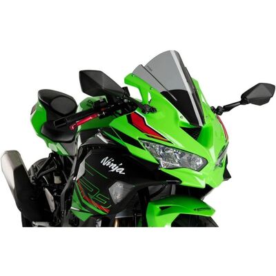 Carena a vetro smerato chiaro Puig Z-Racing - Kawasaki 400 ZXR ZX4R Ninja 2024 Carena a vetro smerato chiaro Puig Z-Racing - Kawasaki 400 ZXR ZX4R Ninja 2024