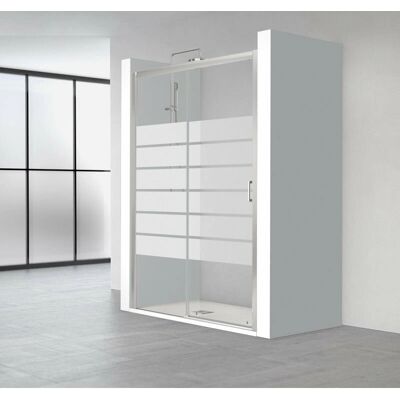 Pantalla de Ducha Corredera Summer - Perfil Plata Brillo 139-141cm Pantalla de Ducha Corredera Summer - Perfil Plata Brillo 139-141cm