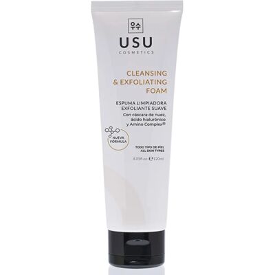 USU Cosmetics Exfoliante de amino - 120ml Espuma limpiadora USU Cosmetics Exfoliante de amino - 120ml Espuma limpiadora