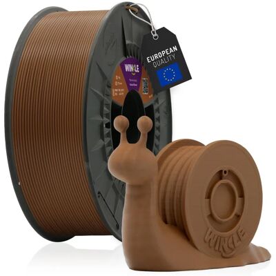 WINKLE PLA 1,75mm Brun Filament - 3D Utskriftsmaterial WINKLE PLA 1,75mm Brun Filament - 3D Utskriftsmaterial