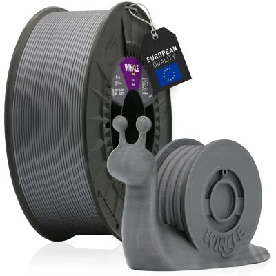 Filamento PLA Winkle 2,85mm Argento - 1kg per Stampante 3D Filamento PLA Winkle 2,85mm Argento - 1kg per Stampante 3D