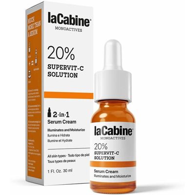 La Cabine Monoactives 20% Supervit C Serum - Iluminador de piel La Cabine Monoactives 20% Supervit C Serum - Iluminador de piel