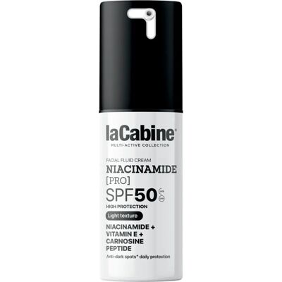 La Cabine Niacinamide Pro Crème Visage SPF 50 - Publicité La Cabine Niacinamide Pro Crème Visage SPF 50 - Publicité