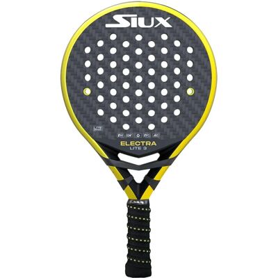 Raquette de padel Siux Electra St3 Lite - 12k - 2024 - Publicité Raquette de padel Siux Electra St3 Lite - 12k - 2024 - Publicité