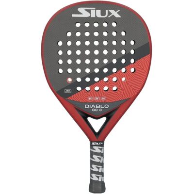 Siux Diablo Revolution Go 3 - Raquette de padel hybride - 2024 - Publicité Siux Diablo Revolution Go 3 - Raquette de padel hybride - 2024 - Publicité