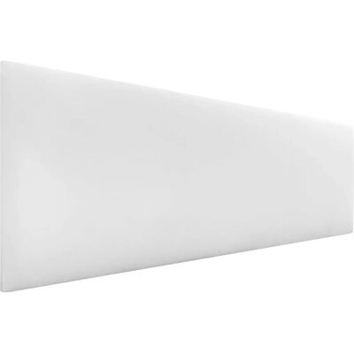 Dhome Tête de lit blanche rembourrée pour lit 150/160cm - Tête de lit - Publicité Dhome Tête de lit blanche rembourrée pour lit 150/160cm - Tête de lit - Publicité